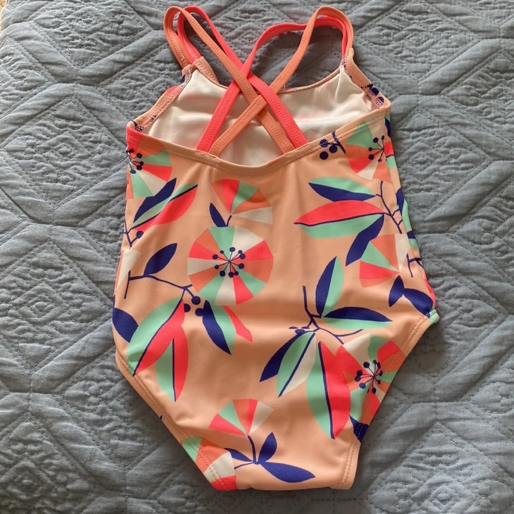 NWOT Gymboree Baby Girl One Piece Swimsuit Size 18-24 Months